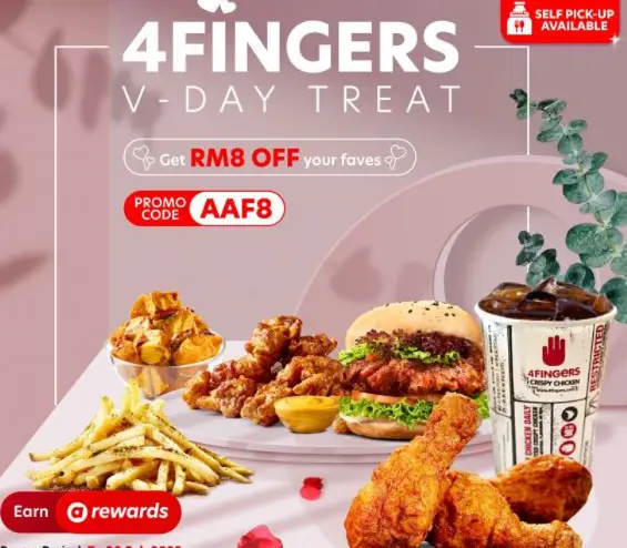 4 FINGERS PROMOTIONS updated PRICES