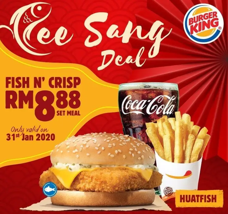 BURGER KING FISH MENU & PRICES