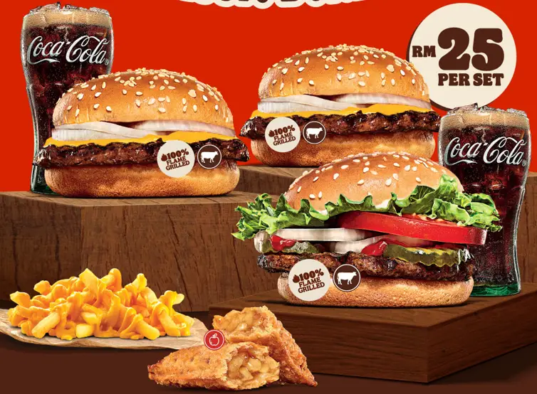 BURGER KING REAL WHOPPER updated PRICES