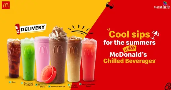 MCDONALD’S BEVERAGES with PRICES