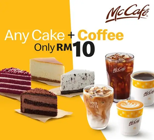 MCDONALD’S MCCAFE CAKE latest PRICES