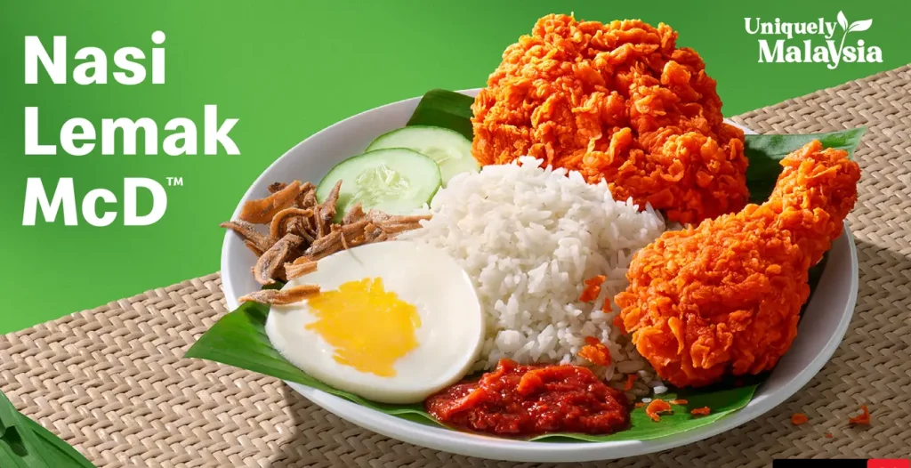 MENU MCDONALD’S NASI LEMAK & BUBUR PRICES