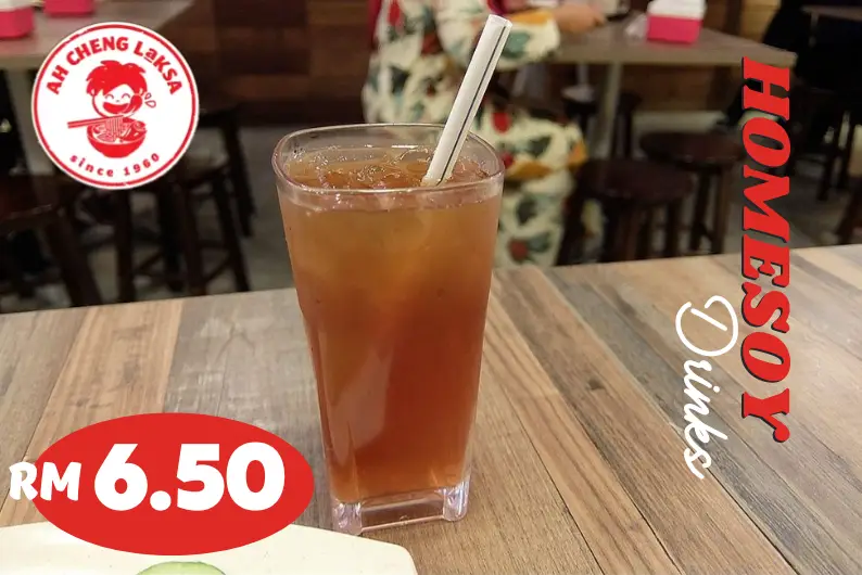 AH CHENG LAKSA MENU BEVERAGES WITH PRICES