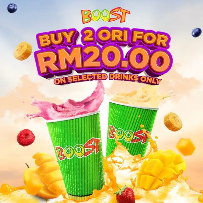 BOOST JUICE DRINKS