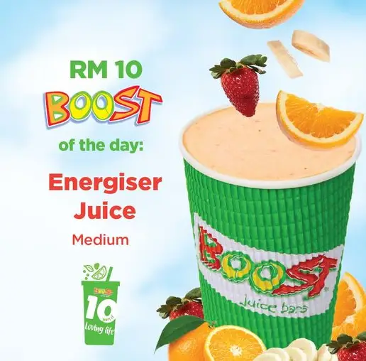 BOOST JUICE with updated PRICES