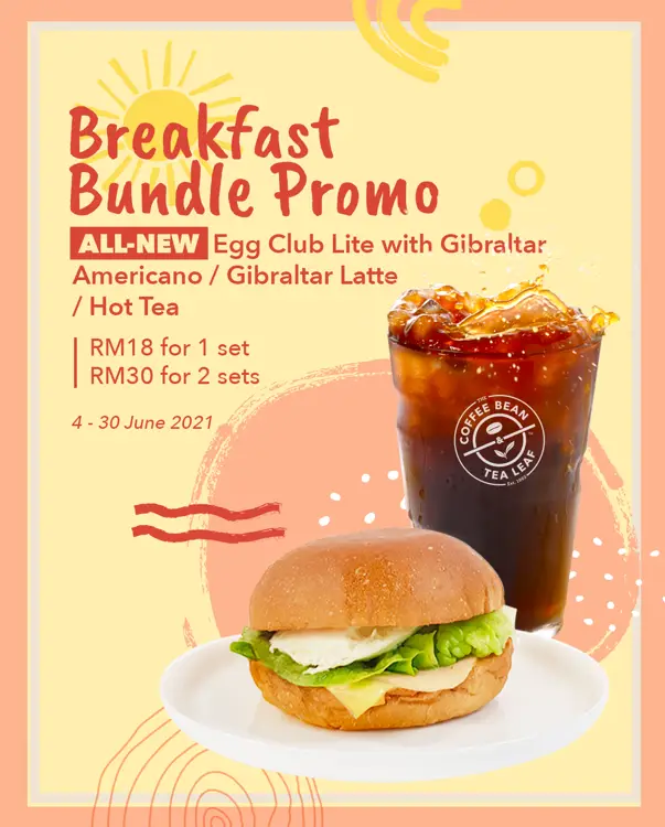 COFFEE BEAN AND TEA LEAF BREAKFAST MENU  PRICES