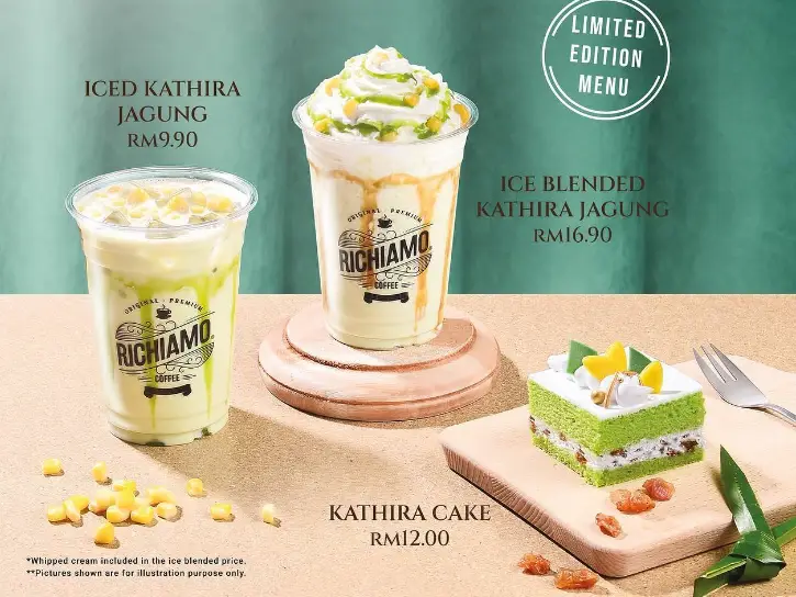 COLD BEVERAGES PRICES of RICHIAMO COFFEE