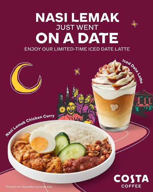 COSTA COFFEE MENU with OUR FAVORITES ITEM