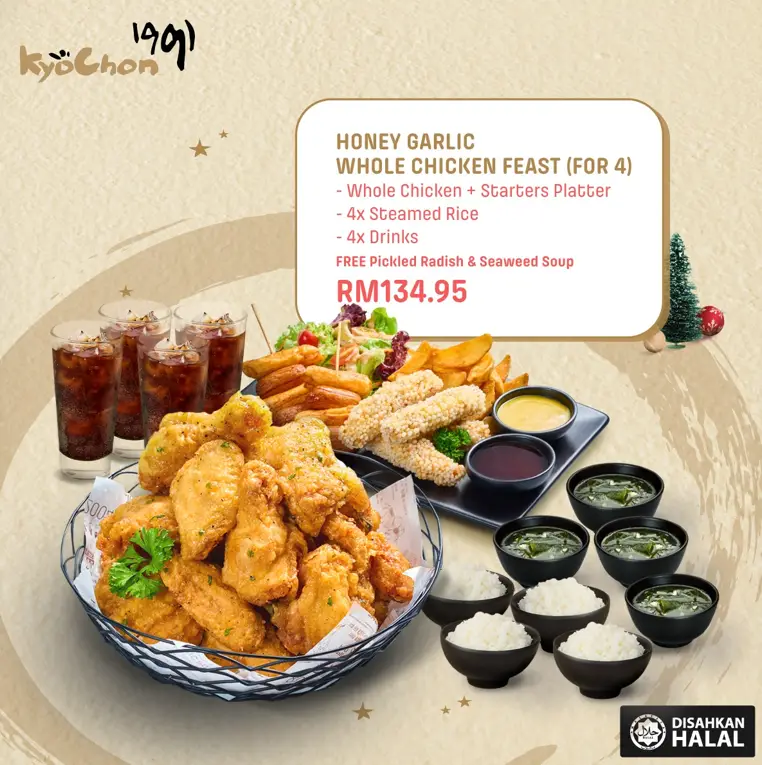 Kyochon Menu Malaysia & Updated Prices 2024