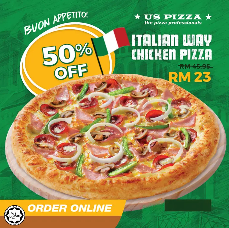 MENU OF US PIZZA SIGNATURE PIZZAS WITH PRICES