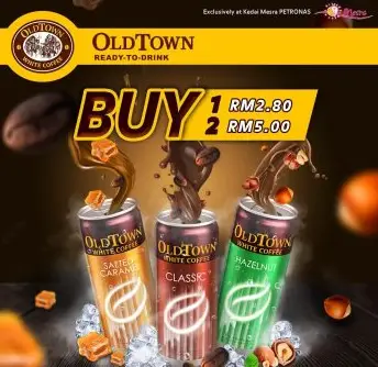 OLDTOWN WHITE COFFEE COOLERS & OTHERS DRINKS with updated PRICES