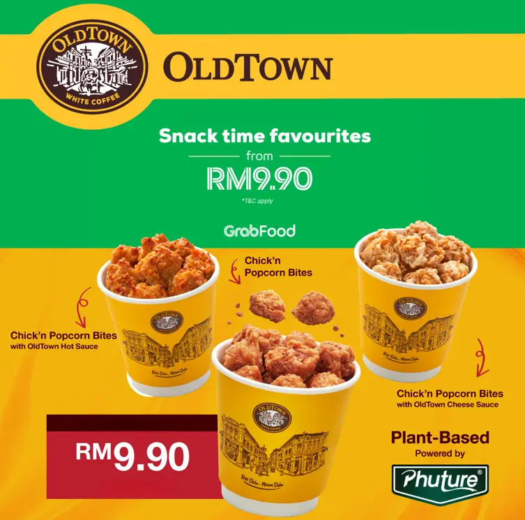 OLDTOWN WHITE COFFEE LIGHT BITES MENU & PRICES