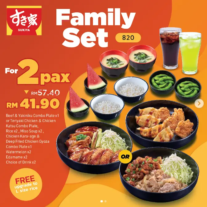 PRICES OF SUKIYA FAMILY SET & MINI BOWLS