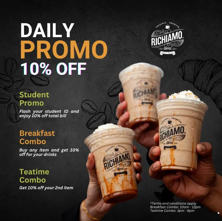 RICHIAMO COFFEE DAILY PROMO