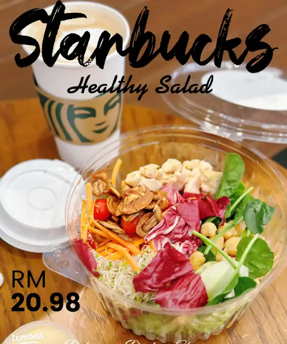 STARBUCKS SANDWICH SALADS with updated PRICES