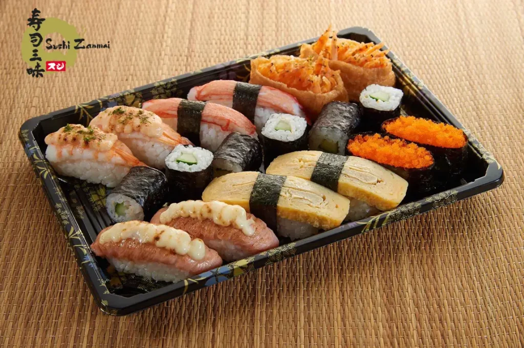 SUSHI ZANMAI NIGIRI SUSHI WITH MENU & PRICES