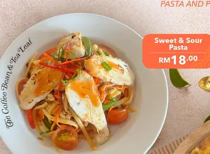 THE COFFEE BEAN & TEA LEAF PASTA with updated PRICES