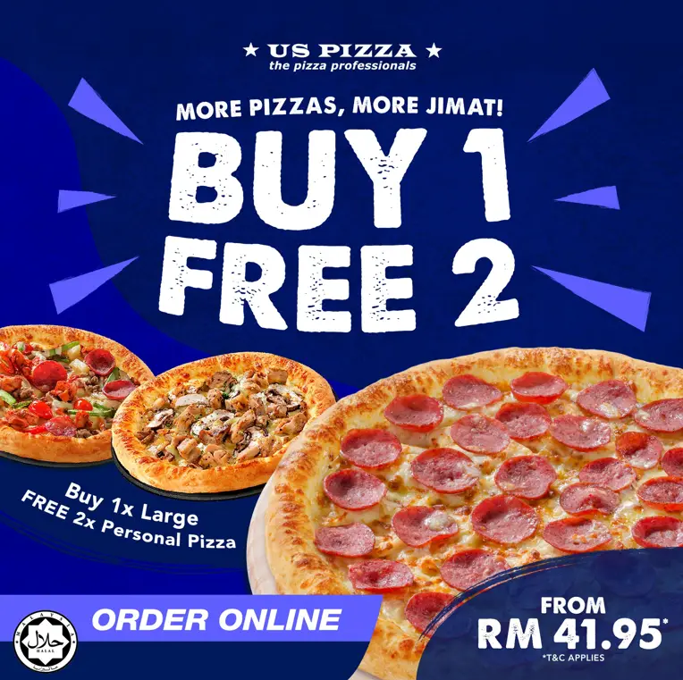 US PIZZA MONTHLY DEALS with latest PRICES