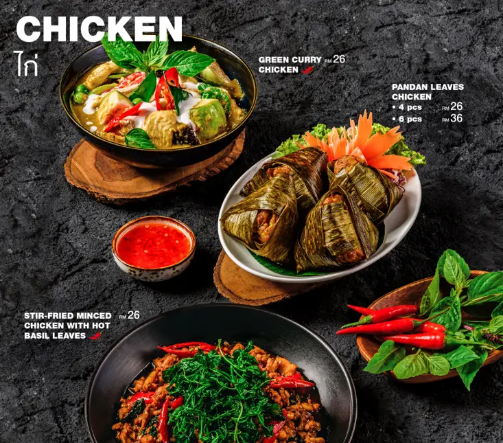 ABSOLUTE THAI CHICKEN & BEEF WITH LATSET PRICES