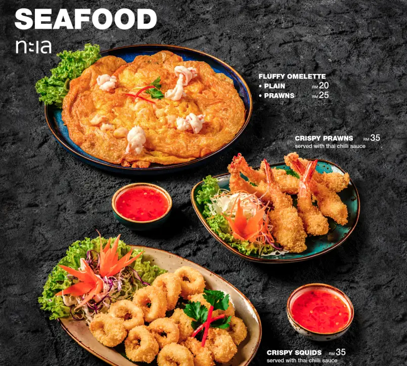 ABSOLUTE THAI SEAFOOD WITH UPDATED PRICES