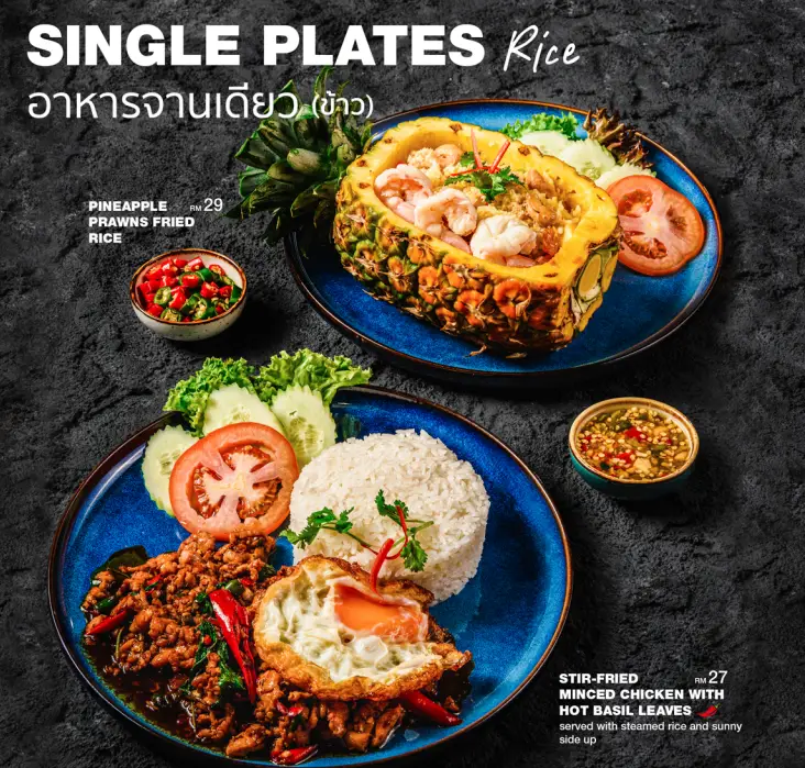 ABSOLUTE THAI SINGLE PLATES PRICES