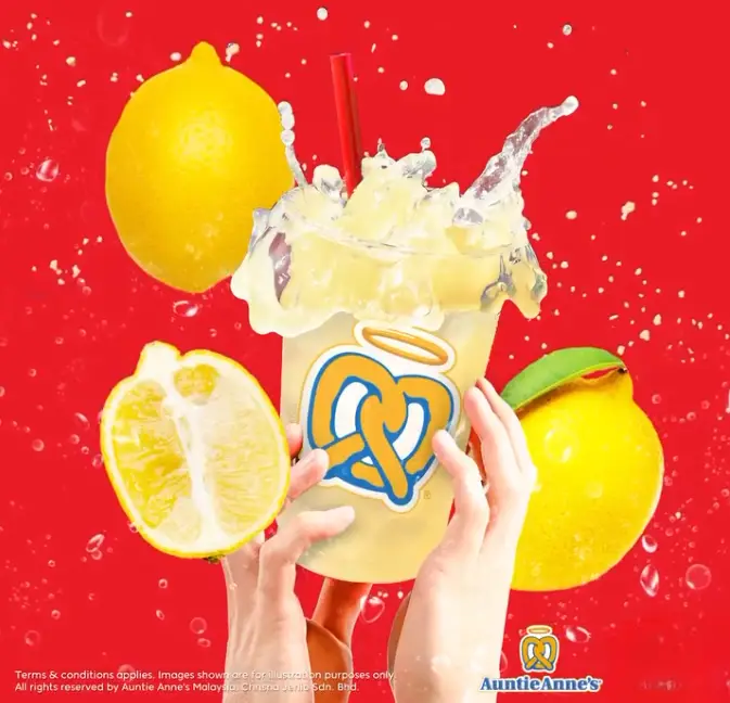 AUNTIE ANNE’S BEVERAGES WITH MENU & PRICES