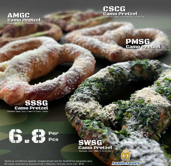 Auntie Anne’s Menu Malaysia & Updated Prices 2024