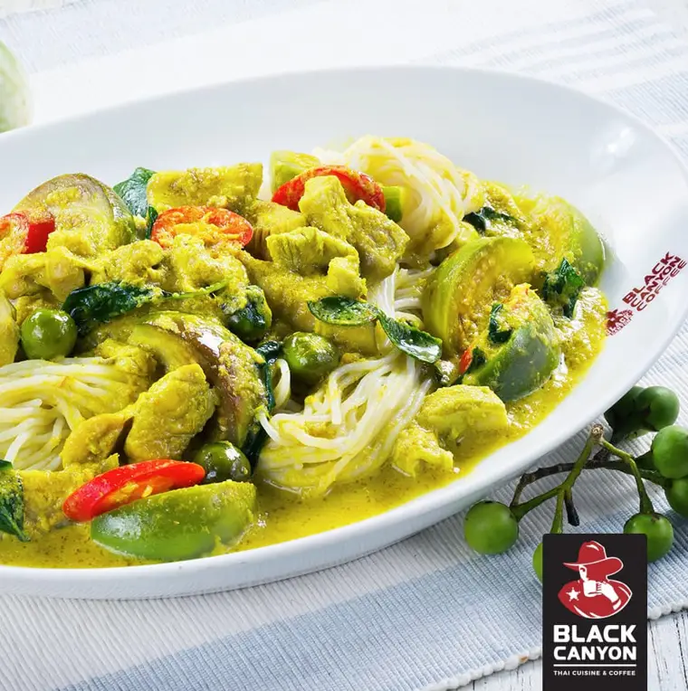 BLACK CANYON THAI TOM YUM & GREEN CURRY PRICES