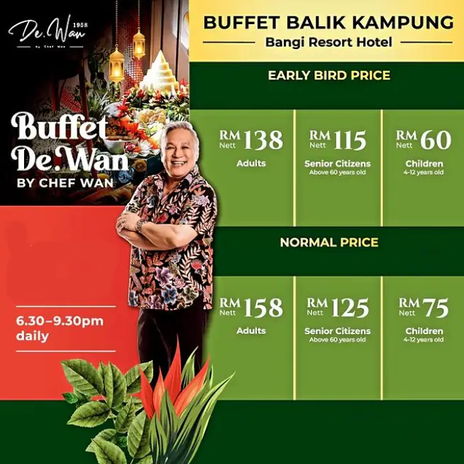 De.Wan By Chef Wan Menu Malaysia & Updated Prices 2024