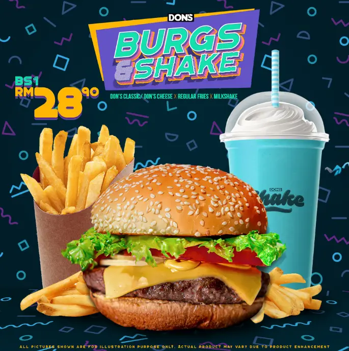 Don’s Burger Menu Malaysia & Updated Prices 2024