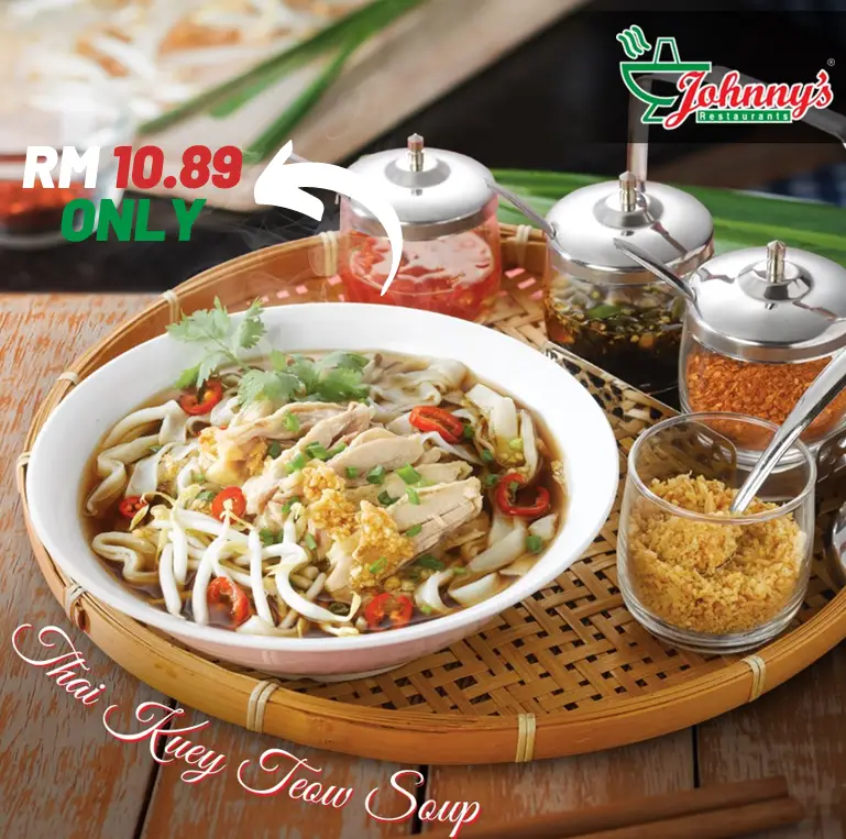 JOHNNY’S THAI NOODLES WITH LATEST PRICES