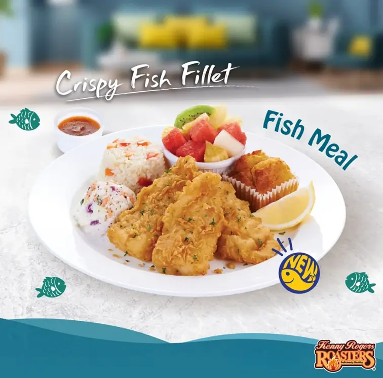 KENNY ROGERS ROASTERS CRISPY FISH FILLET PRICES