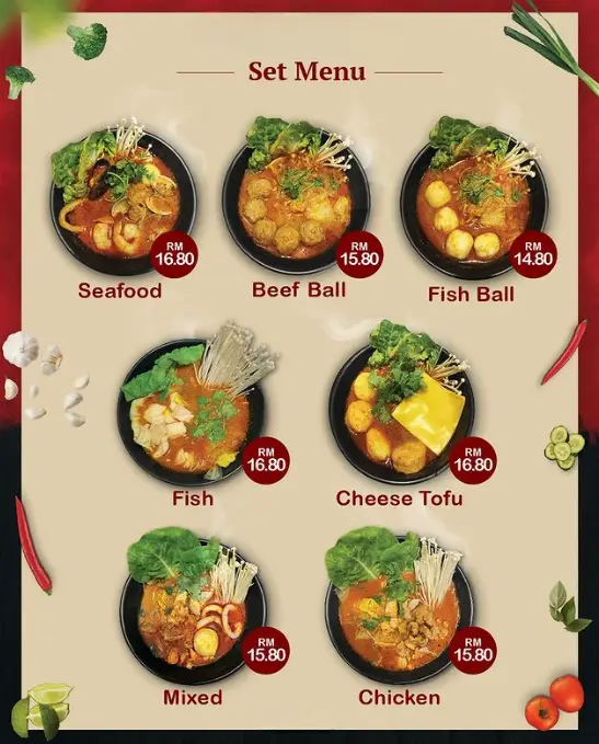 Kedai Tomyam Menu Malaysia & Updated Prices 2024