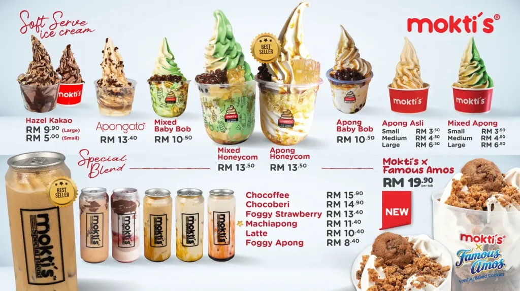 Mokti’s Menu Malaysia & Updated Prices 2024