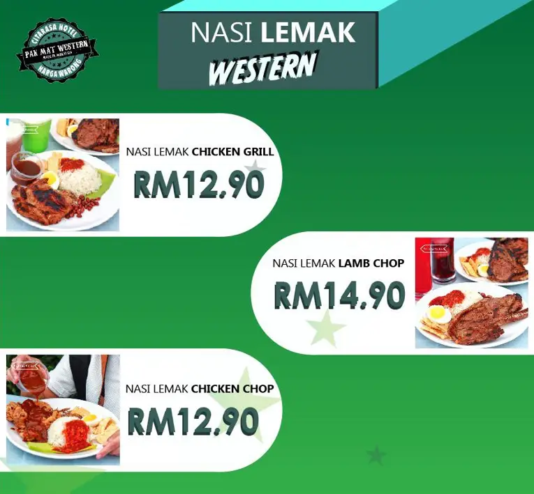 OUR FAVORITES MENU ITEM OF PAK MAT WESTERN