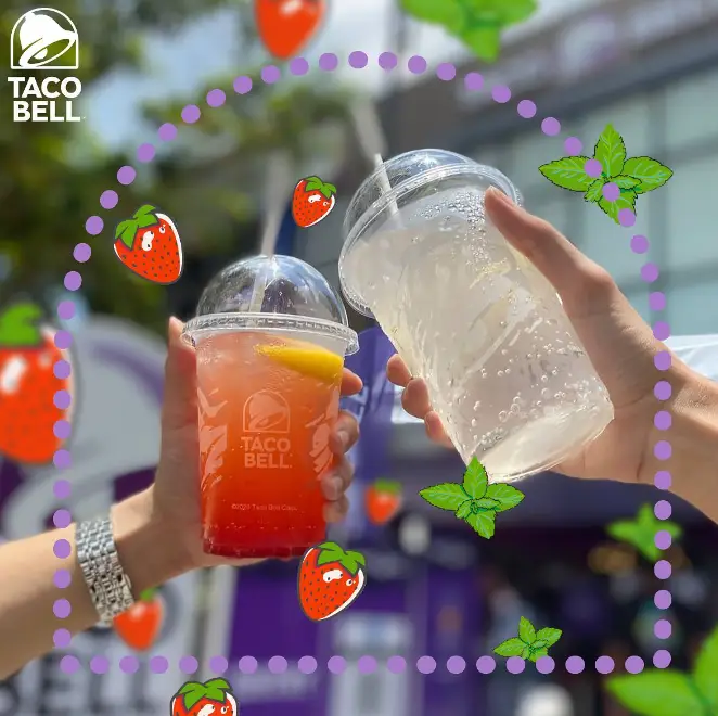 PRICES OF DRINKS AT TACO BELL MALAYSIA