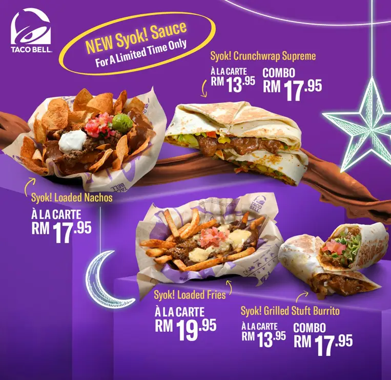 TACO BELL SHAREABLES AND BOWLS LATEST PRICES