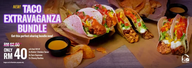 Taco Bell Menu Malaysia & Updated Prices 2024