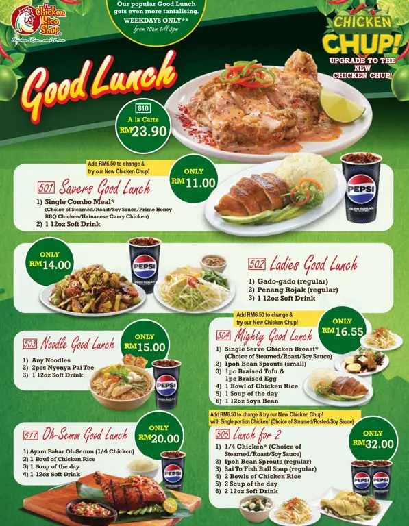 The Chicken Rice Shop Menu Malaysia & Updated Prices 2024