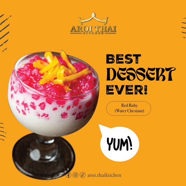 AROI THAI DESSERTS MENU & PRICES