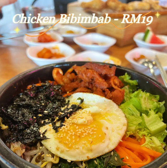 BIBIMBAP MENU AT THE FIRE MALAYSIA