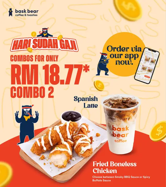 Bask Bear Coffee Menu Malaysia & Updated Prices 2024