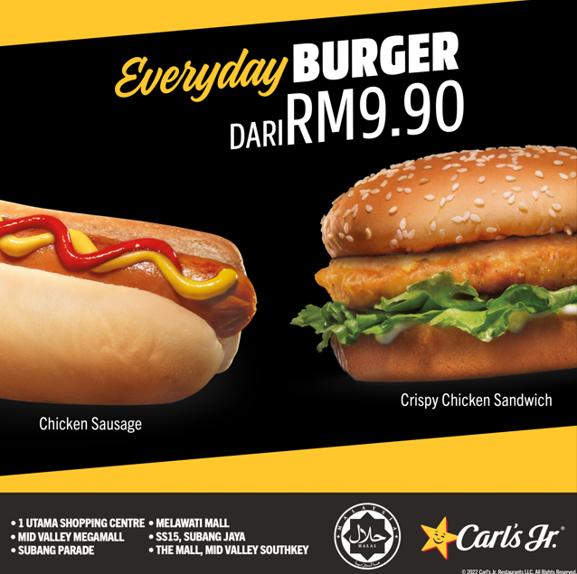 CARL’S JR CHICKEN SANDWICH LATEST PRICES