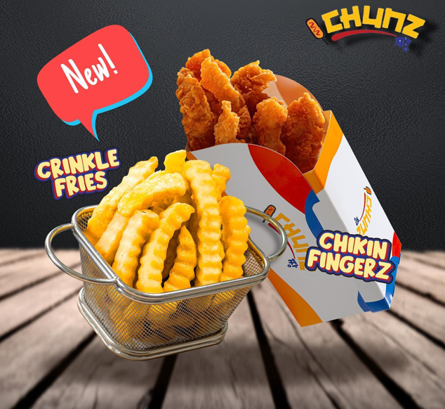 CHUNZ SIDES UPDATED MENU