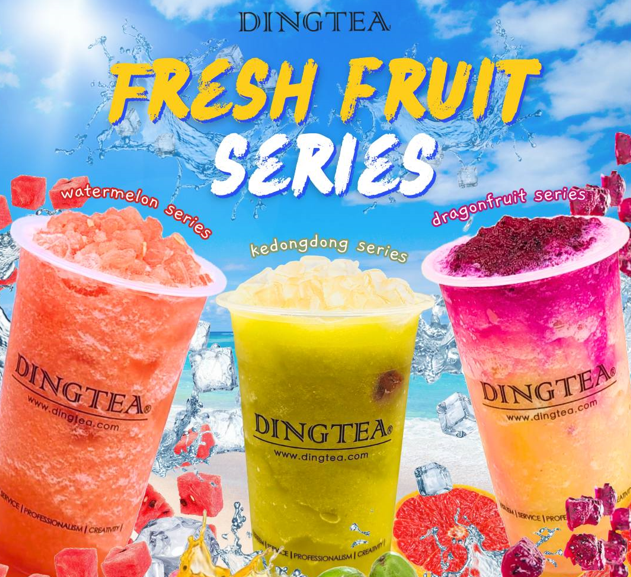 DING TEA FRUIT JUICE UPDATED MENU