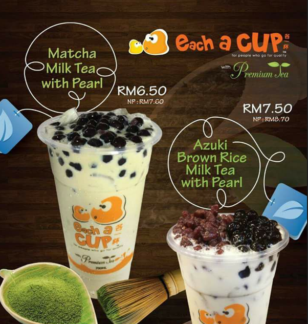 Each a Cup Menu Malaysia & Updated Prices 2024