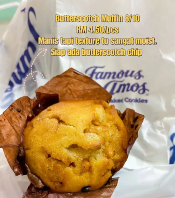 FAMOUS AMOS CUPCAKES UPDATED MENU