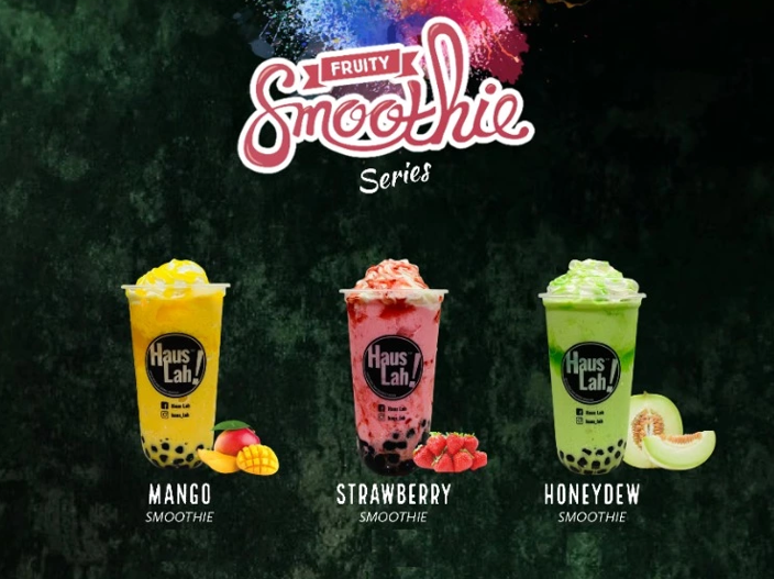 HAUS LAH FRUITY SMOOTHIE WITH MENU