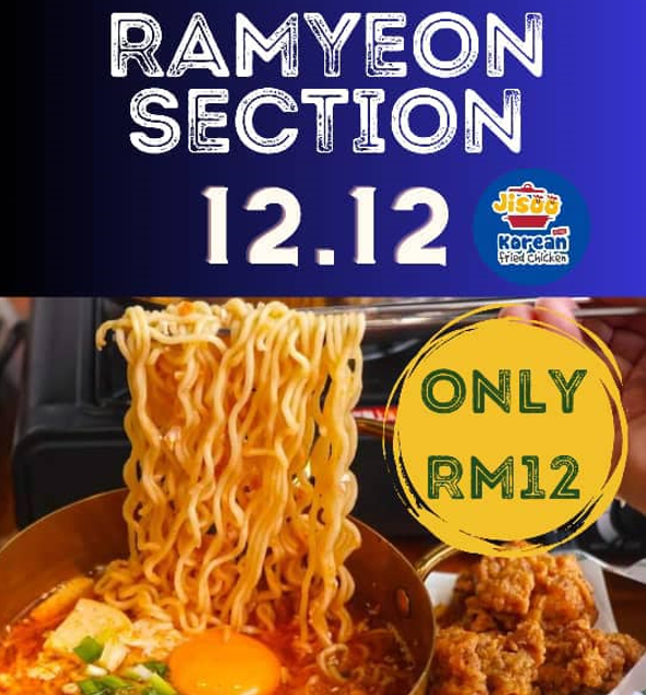 JISOO KOREAN FRIED CHICKEN RAMYEON SECTION PRICES