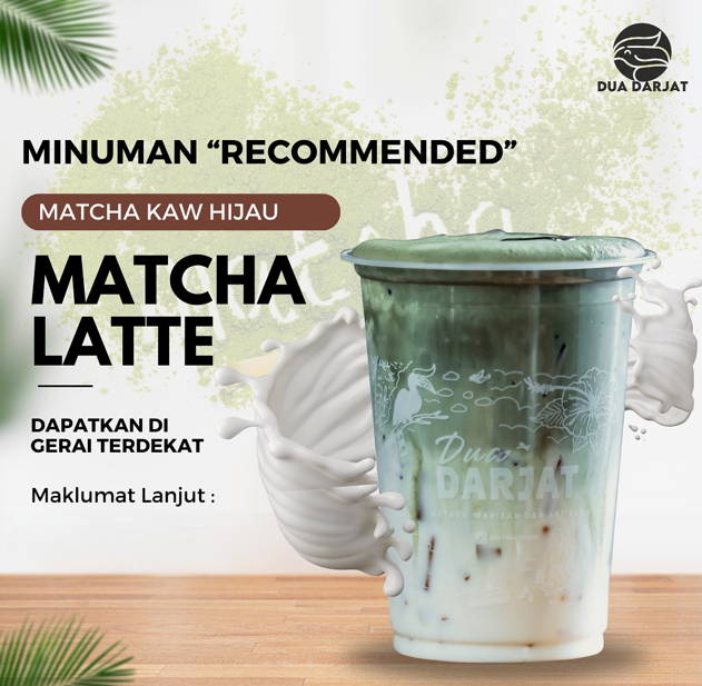 KOPI DUA DARJAT MATCHA SERIES UPDATED PRICES